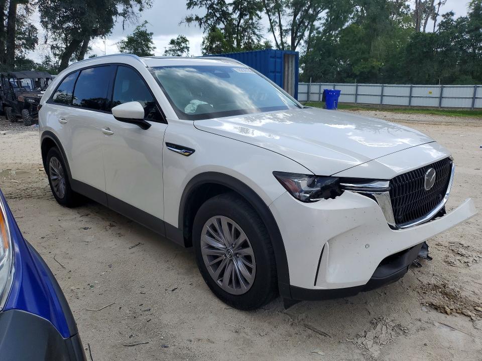 2025 Mazda VIN JM3KKBHDXS1240716 COPART salvage auction — FRONT END, Fl - Certificate Of Destruction, sold $6,700 on 2026-07-07 (photo 4)