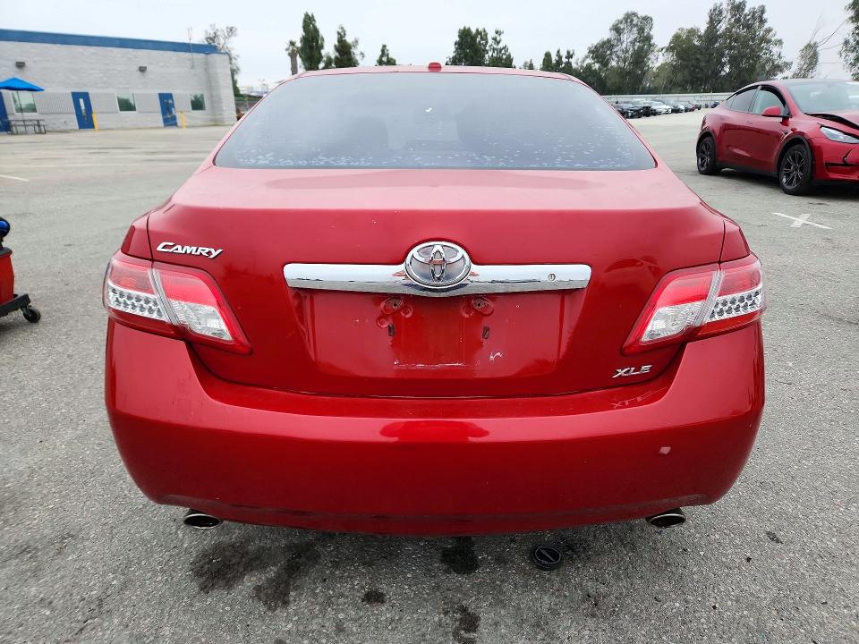 2010 Toyota Camry VIN JTNBK3EK7A3046712 COPART salvage auction — FRONT END, Ca - Salvage Certificate, sold $975 on 2026-07-16 (photo 6)