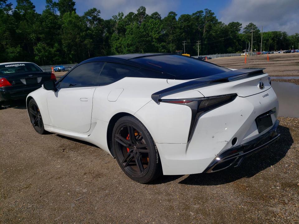 2022 Lexus Lc VIN JTHLP5AY0NA105731 COPART salvage auction — WATER/FLOOD, La - Cert Of Title-Salvage Flood (P), sold $21,200 on 2026-07-31 (photo 2)