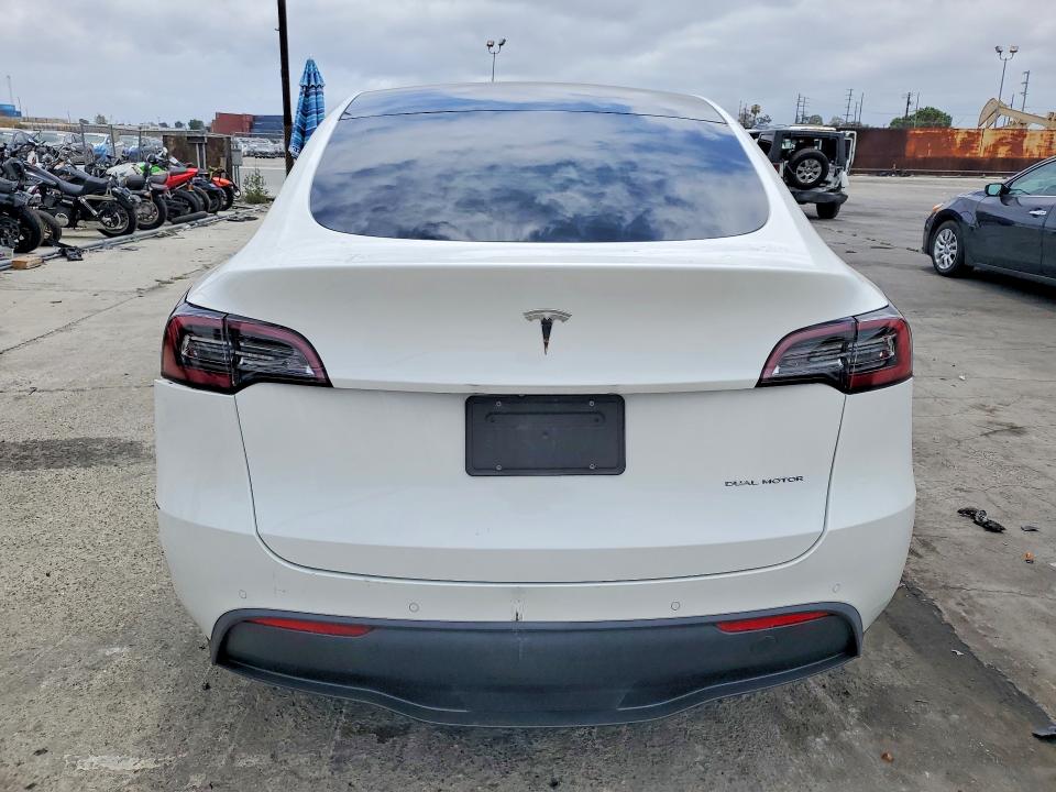 2020 Tesla Model y VIN 5YJYGDEE0LF031894 COPART salvage auction — FRONT END, Ca - Salvage Certificate, sold $8,500 on 2026-07-08 (photo 6)