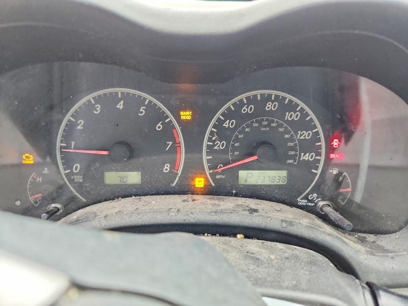 2011 Toyota Corolla VIN JTDBU4EE5BJ095662 COPART salvage auction — HAIL, Mo - Salvage Certificate Of Title, sold $100 on 2026-07-29 (photo 9)