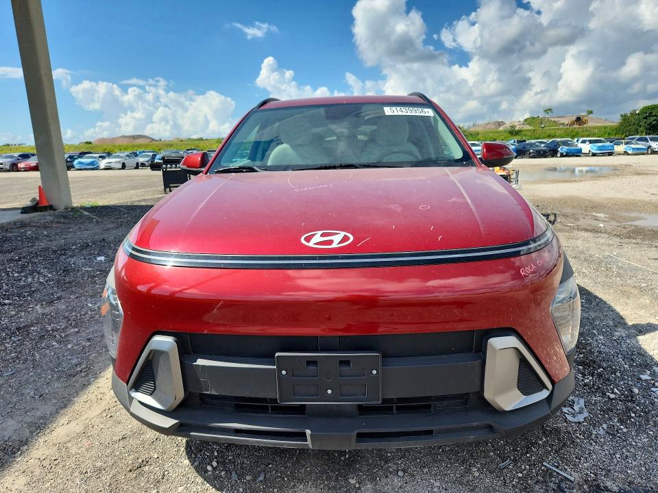 2024 Hyundai Kona VIN KM8HB3AB3RU122254 COPART salvage auction — REAR END, Fl - Certificate Of Destruction, sold $15 on 2026-07-21 (photo 5)
