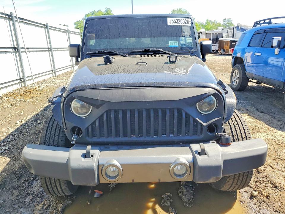 2011 Jeep Wrangler unlimited VIN 1J4BA3H15BL623680 COPART salvage auction — MECHANICAL, Mi - Dealer Only Clean Title (P), sold $2,850 on 2026-07-09 (photo 5)