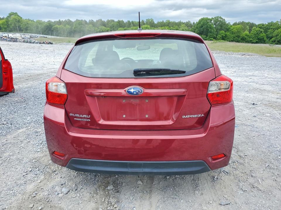 2015 Subaru Impreza VIN JF1GPAC65F8307115 COPART salvage auction — FRONT END, Ga - Certificate Of Title, sold $975 on 2026-07-14 (photo 6)