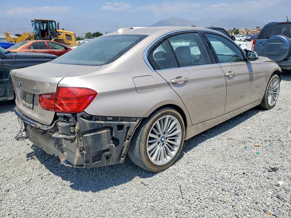2015 BMW 3 series VIN WBA3C1C54FP854195 COPART salvage auction — FRONT END, CA - SALVAGE CERTIFICATE, sold $775 on 2026-07-08 (photo 3)