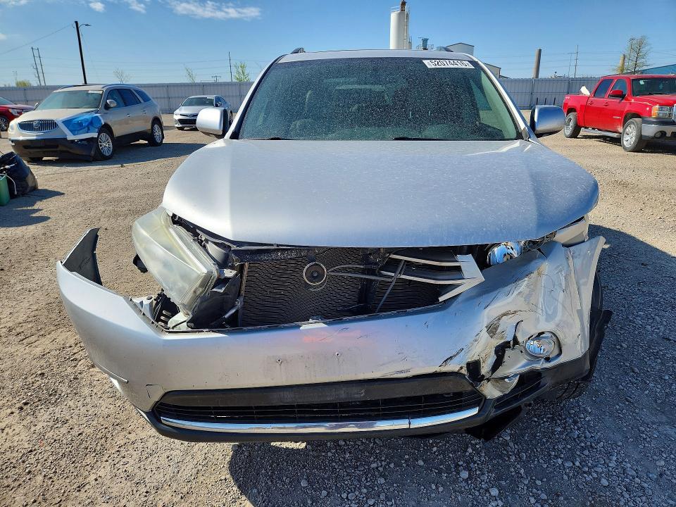 2012 Toyota Highlander VIN 5TDDK3EHXCS167902 COPART salvage auction — FRONT END, Ia - Cert Of Title-Salvage Title, sold $3,650 on 2026-07-15 (photo 5)
