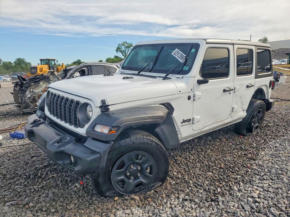 2025 Jeep Wrangler / VIN 1C4PJXDNXSW509183 — COPART salvage auction photo