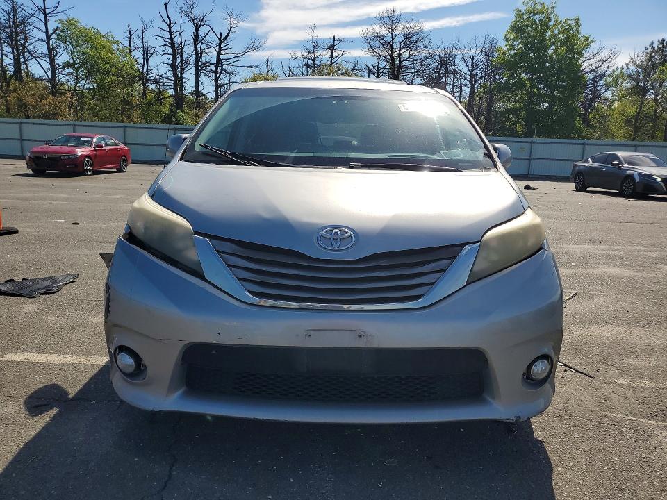 2011 Toyota Sienna VIN 5TDXK3DC8BS114990 COPART salvage auction — FRONT END, Ny - Mv-907A Salvage Certificate, sold $2,400 on 2026-07-08 (photo 5)
