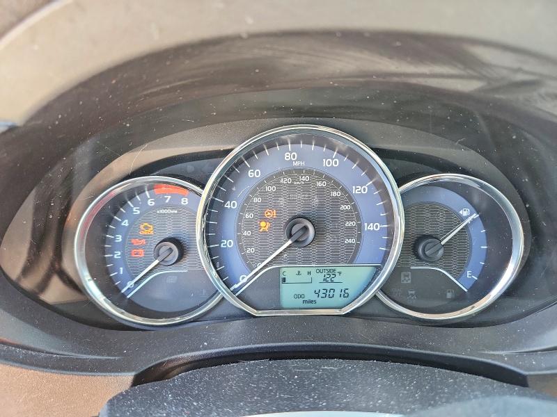 2015 Toyota Corolla VIN 5YFBURHE4FP278643 COPART salvage auction — FRONT END, Tx - Salvage Vehicle Title, sold $2,300 on 2026-07-02 (photo 9)