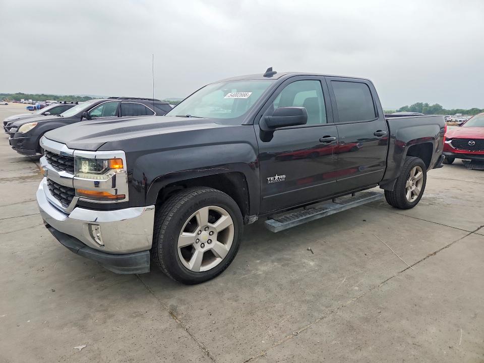 2017 Chevrolet Silverado VIN 3GCPCREC5HG486065 COPART salvage auction — REAR END, Tx - Certificate Of Title, sold $9,000 on 2026-07-02 (photo 1)