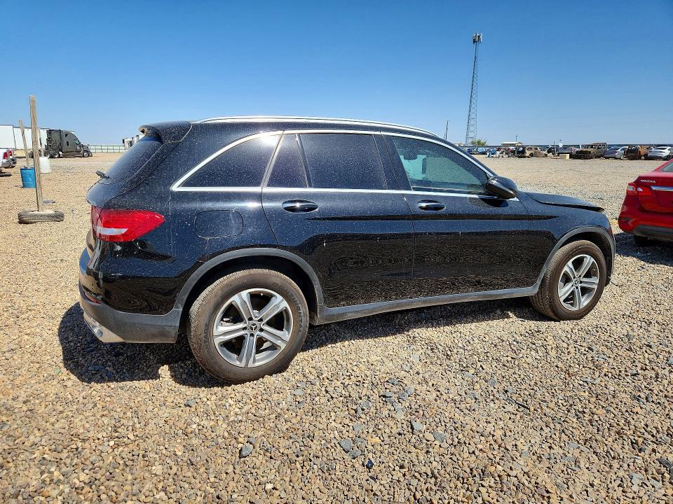 2019 Mercedes-benz Glc VIN WDC0G4JB7K1005027 COPART salvage auction — FRONT END, Tx - Salvage Vehicle Title, sold $6,400 on 2026-08-11 (photo 3)
