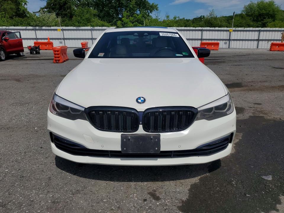 2017 BMW 5er VIN WBAJA7C33HG905574 COPART salvage auction — REAR END, Pa - Certificate Of Salvage, sold $8,600 on 2026-07-07 (photo 5)