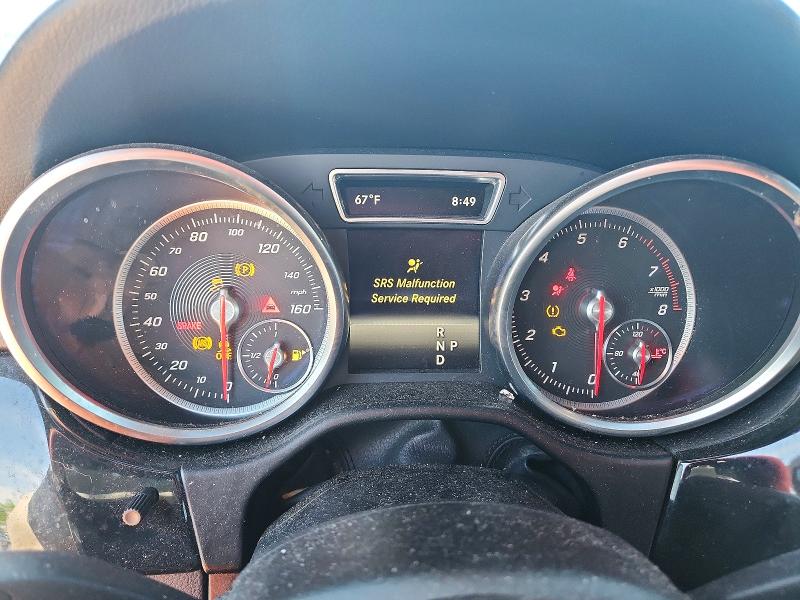 2016 Mercedes-benz Gle VIN 4JGDA5HB0GA743615 COPART salvage auction — REAR END, Wv - Certificate Of Title, sold $6,500 on 2026-07-09 (photo 9)