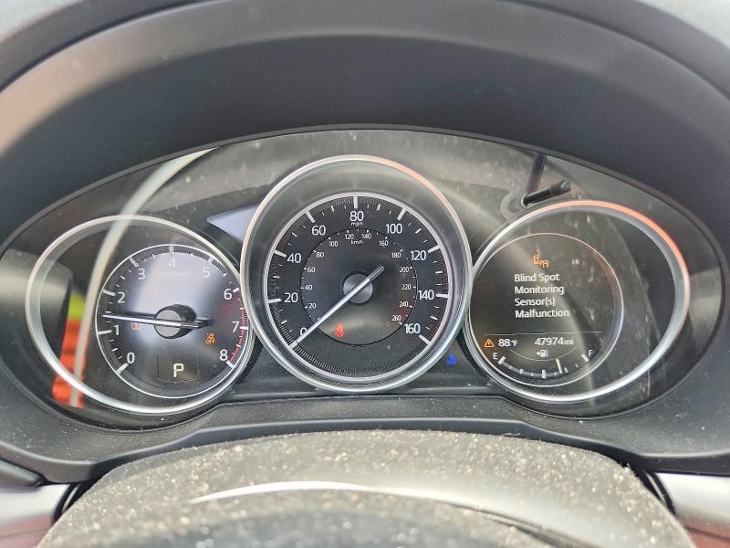 2022 Mazda VIN JM3KFBCM3N1623641 COPART salvage auction — SIDE, TX - SALVAGE VEHICLE TITLE (P), sold $225 on 2026-07-30 (photo 9)