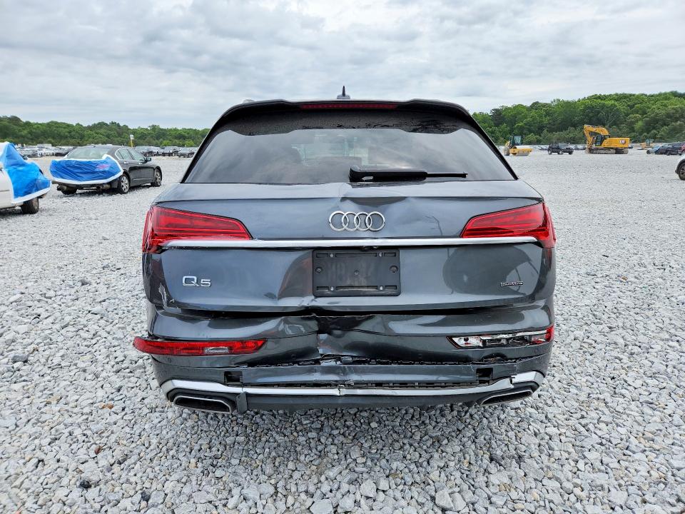 2023 Audi Q5 VIN WA1EAAFY3P2072244 COPART salvage auction — REAR END, Ga - Cert Of Title-Salvage, sold $17,500 on 2026-07-28 (photo 6)