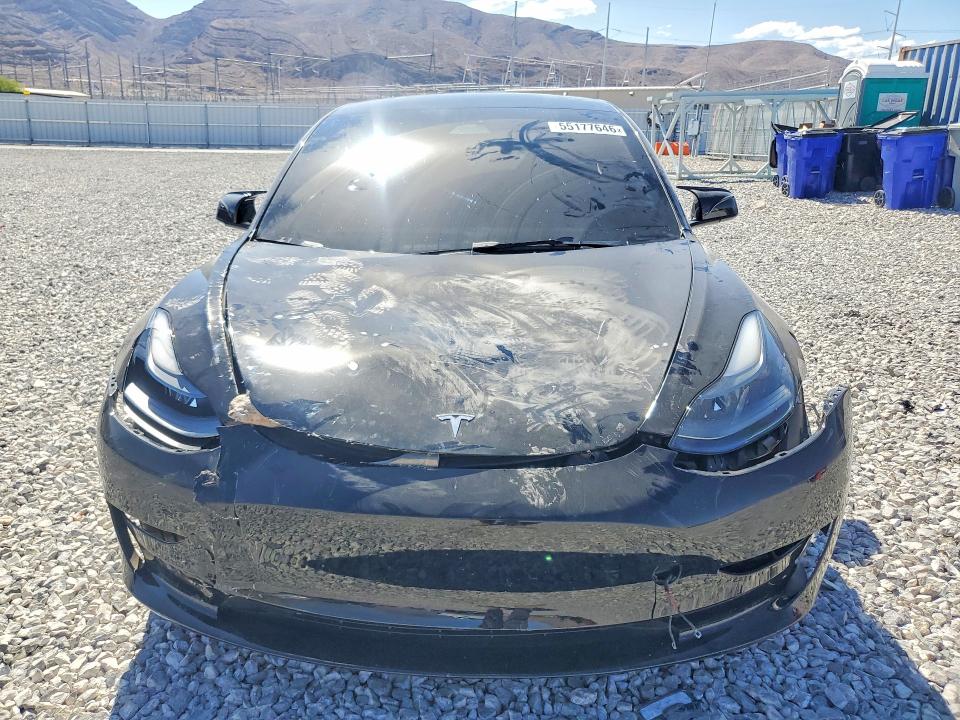 2023 Tesla Model 3 VIN 5YJ3E1EC2PF410897 COPART salvage auction — FRONT END, Nv - Salvage Title, sold $9,200 on 2026-07-20 (photo 5)