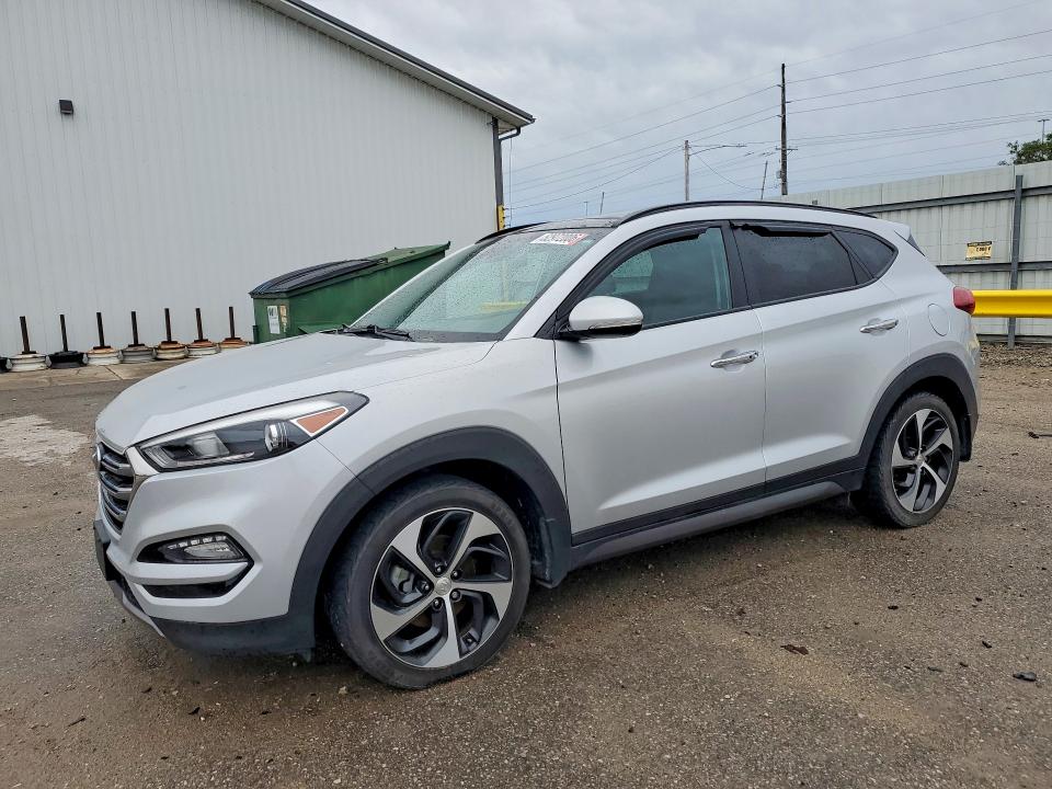 2016 Hyundai Tucson VIN KM8J3CA2XGU088437 COPART salvage auction — HAIL, Ia - Cert Of Title-Salvage Title, sold $5,600 on 2026-07-24 (photo 1)