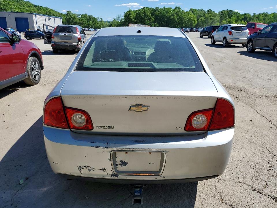 2009 Chevrolet Malibu VIN 1G1ZG57BX9F232776 COPART salvage auction — FRONT END, Pa - Certificate Of Salvage, sold $450 on 2026-07-02 (photo 6)