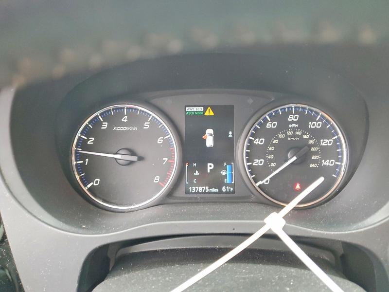 2018 Mitsubishi Outlander VIN JA4AZ3A33JZ037216 COPART salvage auction — HAIL, Ok - Cert Of Title-Salvage, sold $3,200 on 2026-07-08 (photo 9)