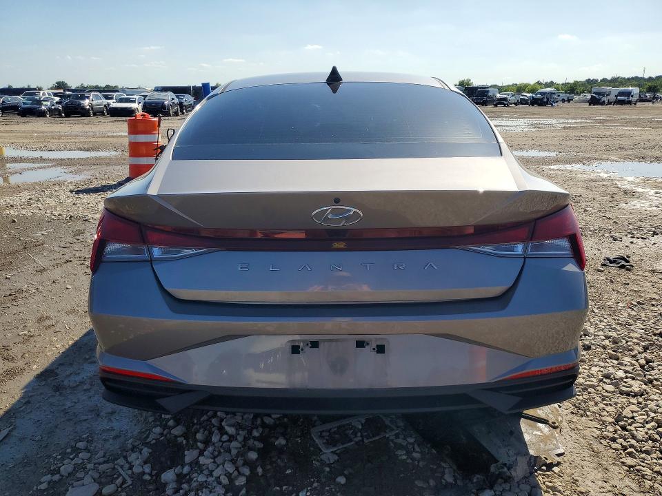 2023 Hyundai Elantra VIN KMHLM4AG4PU605979 COPART salvage auction — SIDE, Tx - Certificate Of Title, sold $4,200 on 2026-07-09 (photo 6)