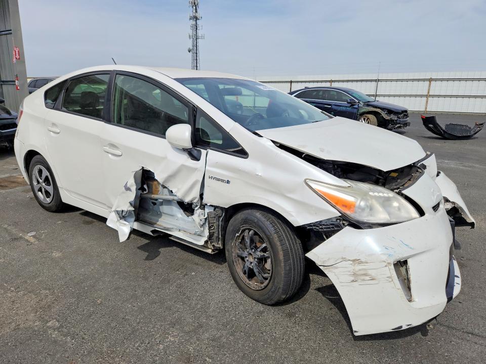 2013 Toyota VIN JTDKN3DU7D5684983 COPART salvage auction — FRONT END, Ca - Salvage Certificate, sold $1,700 on 2026-07-13 (photo 4)