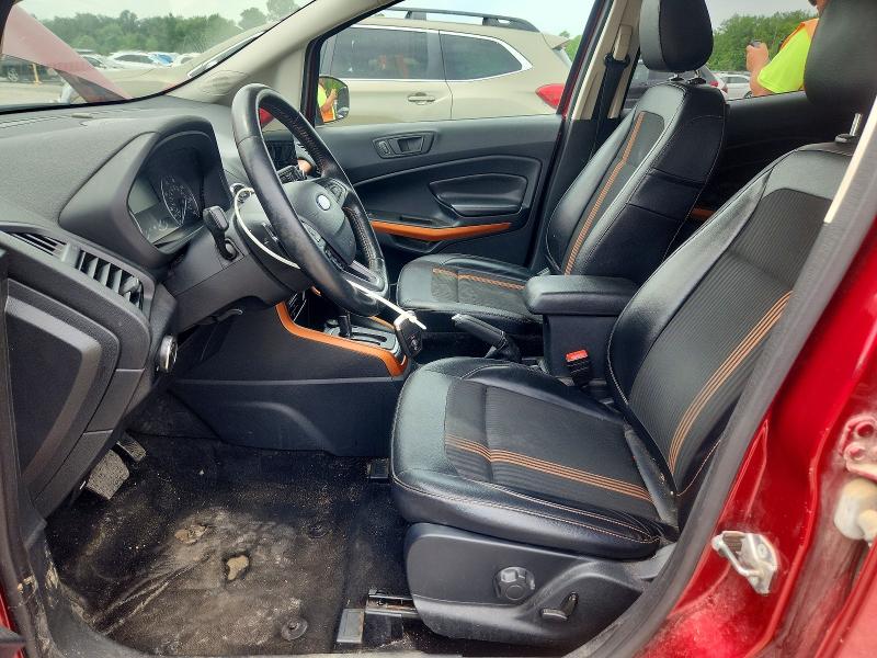 2018 Ford Ecosport VIN MAJ6P1CL1JC181388 COPART salvage auction — FRONT END, Pa - Certificate Of Salvage, sold $975 on 2026-07-02 (photo 7)