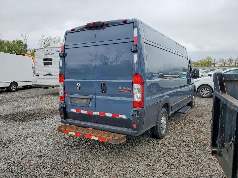 2020 Ram Promaster 3500 VIN 3C6URVJG5LE129113 COPART salvage auction — SIDE, NY - CERTIFICATE OF TITLE, sold $4,500 on 2026-10-08 (photo 3)