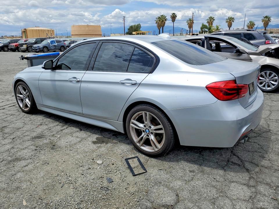 2016 BMW 3er VIN WBA8E9G57GNT42985 COPART salvage auction — SIDE, Ca - Salvage Certificate, sold $3,250 on 2026-07-16 (photo 2)