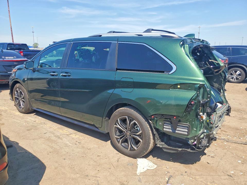 2026 Toyota Sienna VIN 5TDESKFC9TS239674 COPART salvage auction — REAR END, MI - CERTIFICATE OF TITLE, sold $33,250 on 2026-07-02 (photo 2)