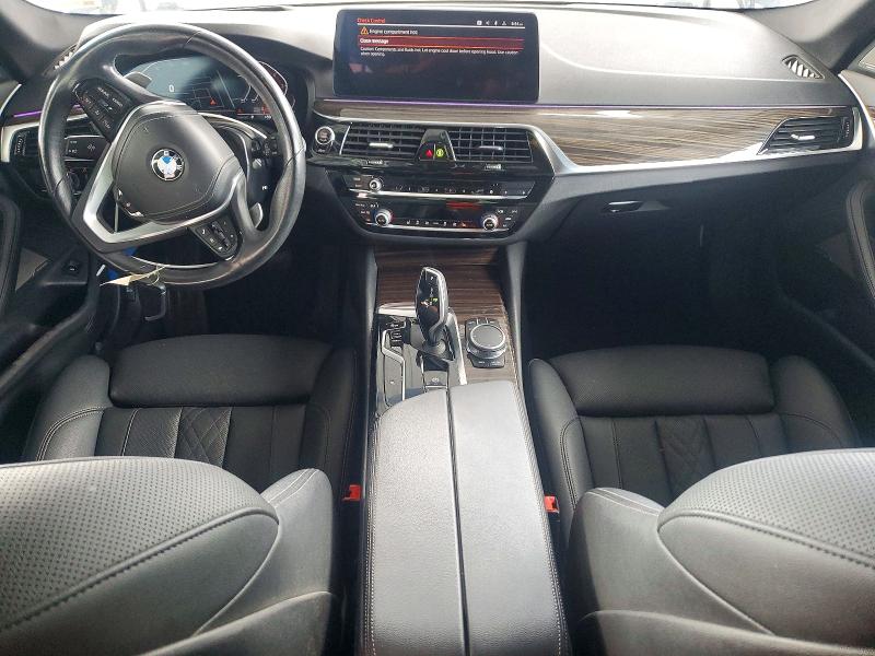 2022 BMW 5 series VIN WBA13BJ02NCJ18642 COPART salvage auction — MINOR DENT/SCRATCHES, CA - CERTIFICATE OF TITLE, sold $22,000 on 2026-07-14 (photo 8)