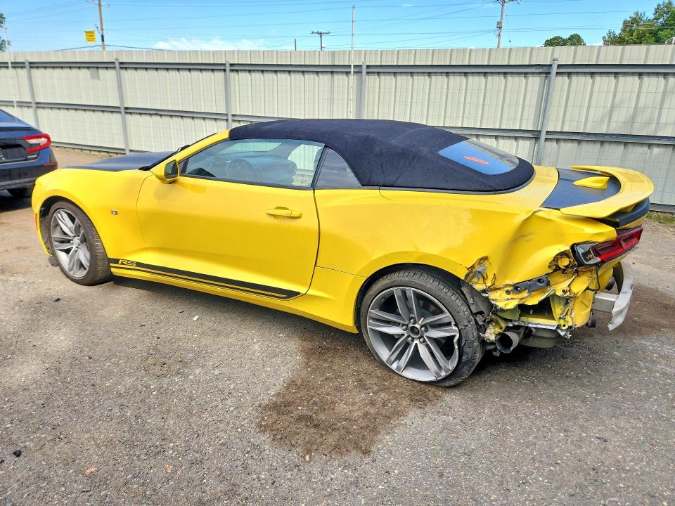 2018 Chevrolet Camaro VIN 1G1FB3DS5J0118301 COPART salvage auction — ALL OVER, La - Cert Of Title-Salvage, sold $1,050 on 2026-07-09 (photo 2)