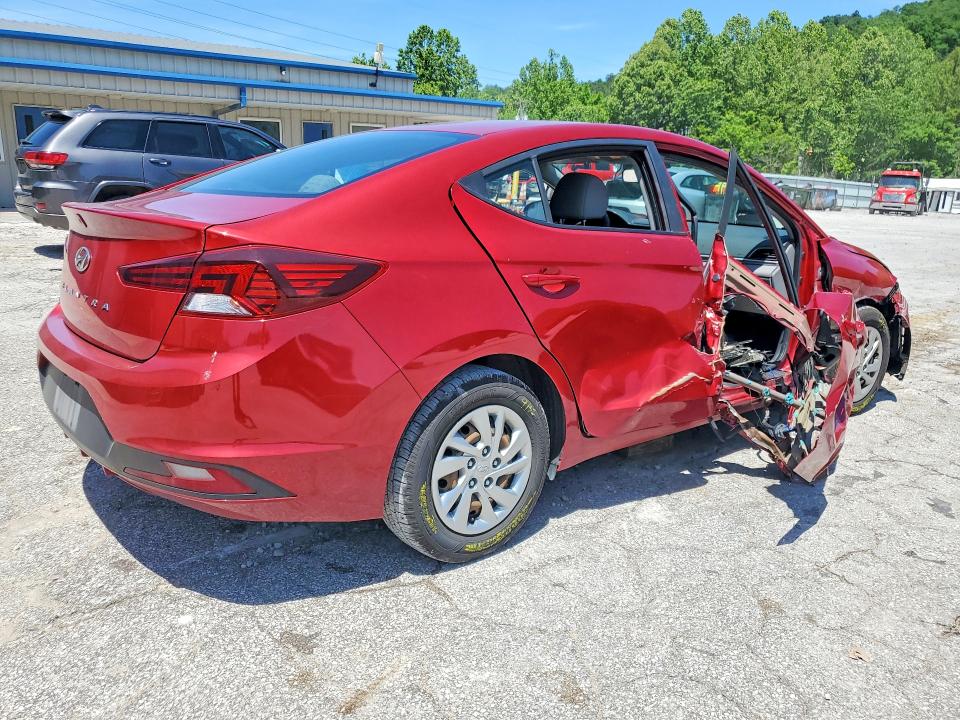 2019 Hyundai Elantra VIN KMHD74LF1KU777864 COPART salvage auction — SIDE, Wv - Salvage Certificate, sold $1,500 on 2026-07-16 (photo 3)