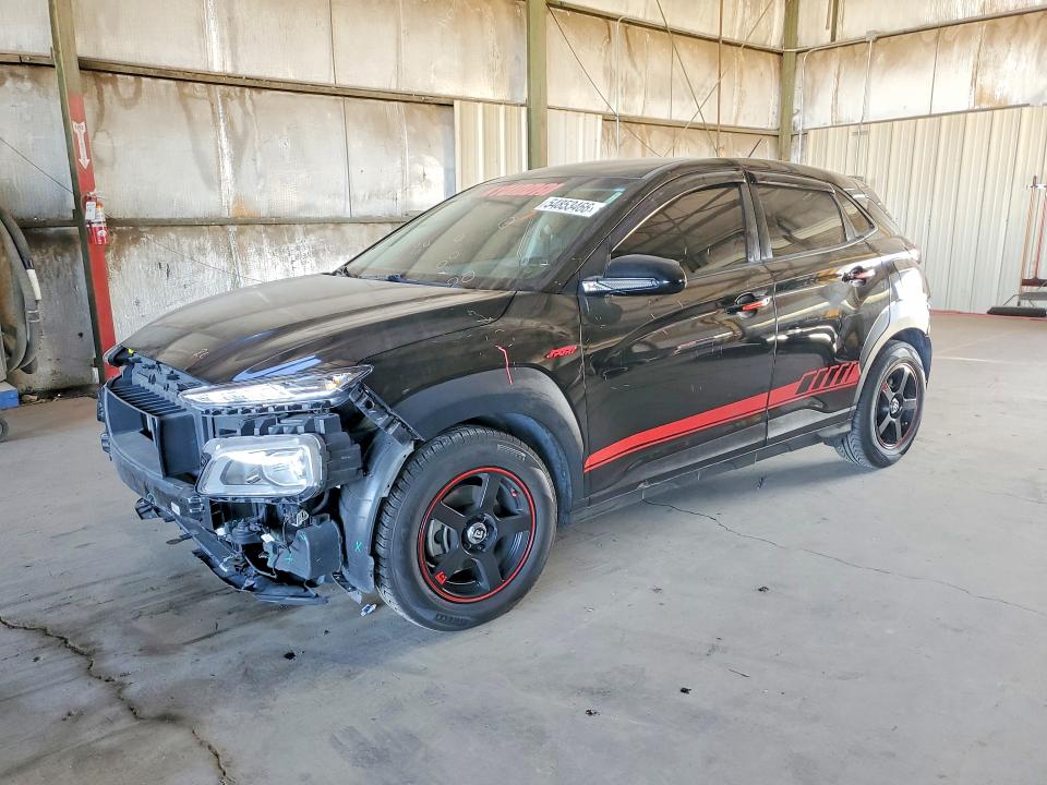 2020 Hyundai Kona VIN KM8K12AA3LU498826 COPART salvage auction — REAR END, Az - Cert Of Title - Salvage, sold $2,750 on 2026-07-27 (photo 1)