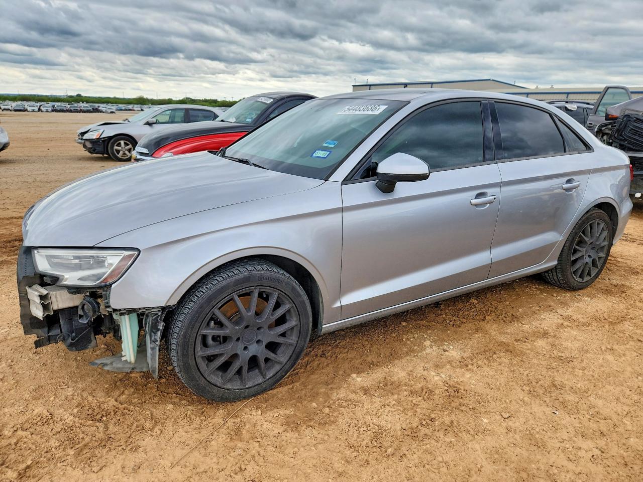 2018 Audi A3 VIN WAUB8GFF4J1066081 COPART salvage auction — Front End, TX - SALVAGE VEHICLE TITLE, sold $5,100 on 2026-07-09 (photo 1)