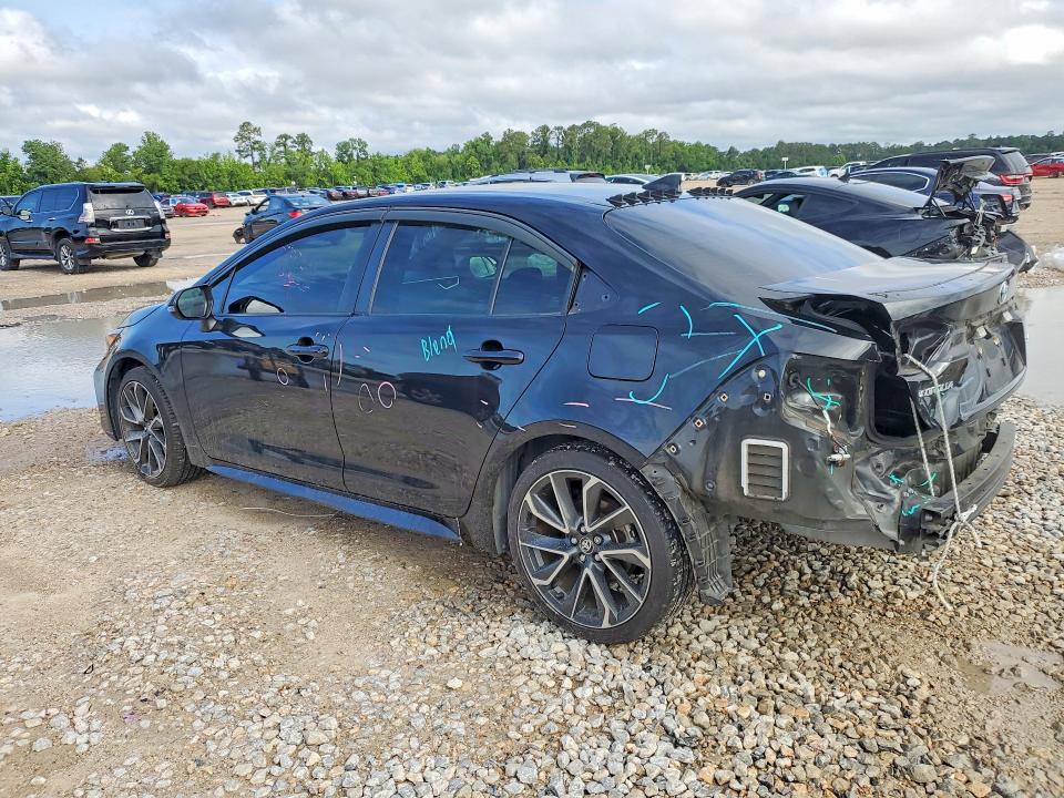 2020 Toyota Corolla VIN JTDS4RCE0LJ045561 COPART salvage auction — REAR END, Tx - Salvage Vehicle Title, sold $5,200 on 2026-07-10 (photo 2)