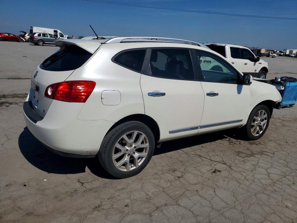 2011 Nissan Rogue VIN JN8AS5MT1BW189522 COPART salvage auction — FRONT END, Tn - Salvage Certificate, sold $500 on 2026-07-27 (photo 3)