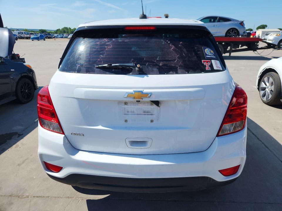 2020 Chevrolet VIN KL7CJKSBXLB060457 COPART salvage auction — FRONT END, Tx - Salvage Vehicle Title, sold $1,350 on 2026-07-30 (photo 6)