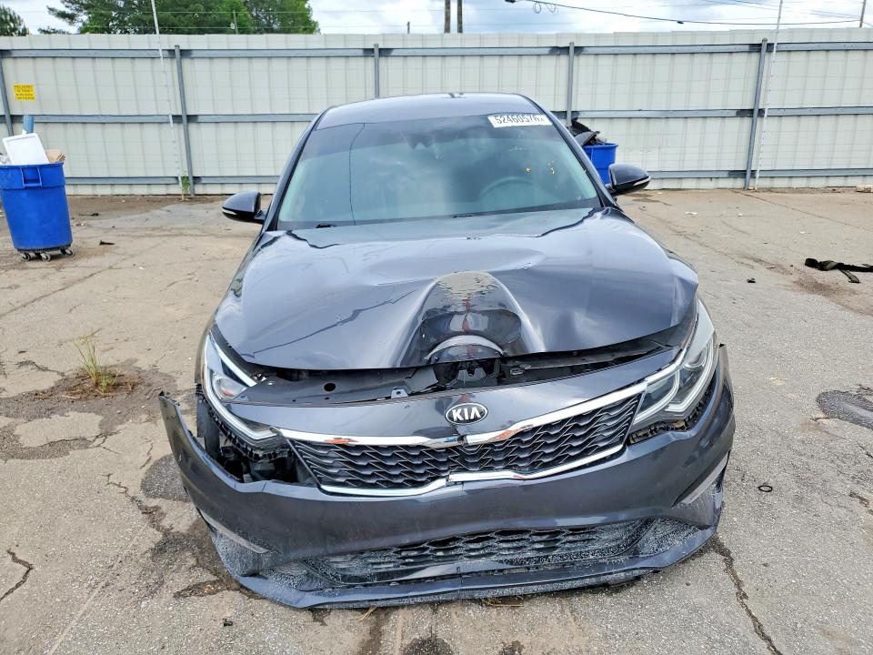 2019 Kia Optima VIN 5XXGT4L32KG311059 COPART salvage auction — FRONT END, Al - Cert Of Title-Salvage Title, sold $800 on 2026-07-09 (photo 5)