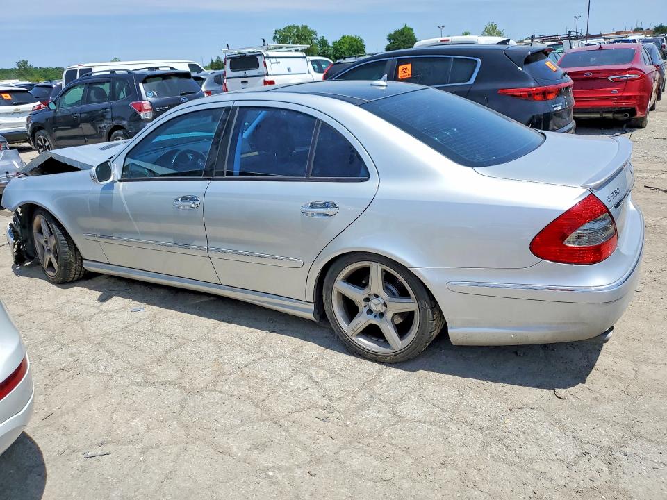 2009 Mercedes-benz E-klasse VIN WDBUF56X49B435492 COPART salvage auction — FRONT END, Il - Salvage Certificate, sold $475 on 2026-08-21 (photo 2)