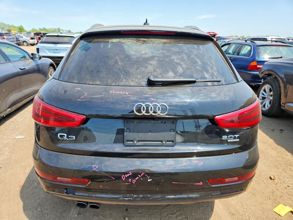2015 Audi Q3 VIN WA1GFCFS7FR009123 COPART salvage auction — FRONT END, Il - Salvage Certificate, sold $4,050 on 2026-07-07 (photo 6)