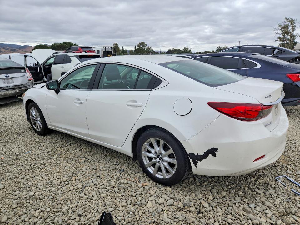 2016 Mazda 6 VIN JM1GJ1U57G1438249 COPART salvage auction — FRONT END, CA - SALVAGE CERTIFICATE, sold $1,600 on 2026-07-02 (photo 2)
