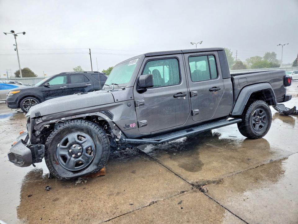 2023 Jeep Gladiator VIN 1C6JJTAG6PL542167 COPART salvage auction — FRONT END, Co - Public - Salvage Title, sold $11,100 on 2026-07-27 (photo 1)