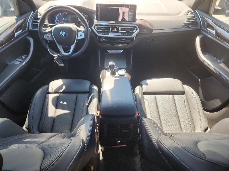 2024 BMW X4 VIN 5UX33DT03R9W97548 COPART salvage auction — REAR END, Tx - Salvage Vehicle Title, sold $24,700 on 2026-07-10 (photo 8)