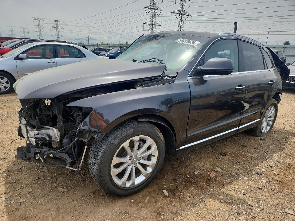 2016 Audi Q5 VIN WA1L2AFP6GA019698 COPART salvage auction — ALL OVER, Il - Salvage Certificate, sold $250 on 2026-07-21 (photo 1)