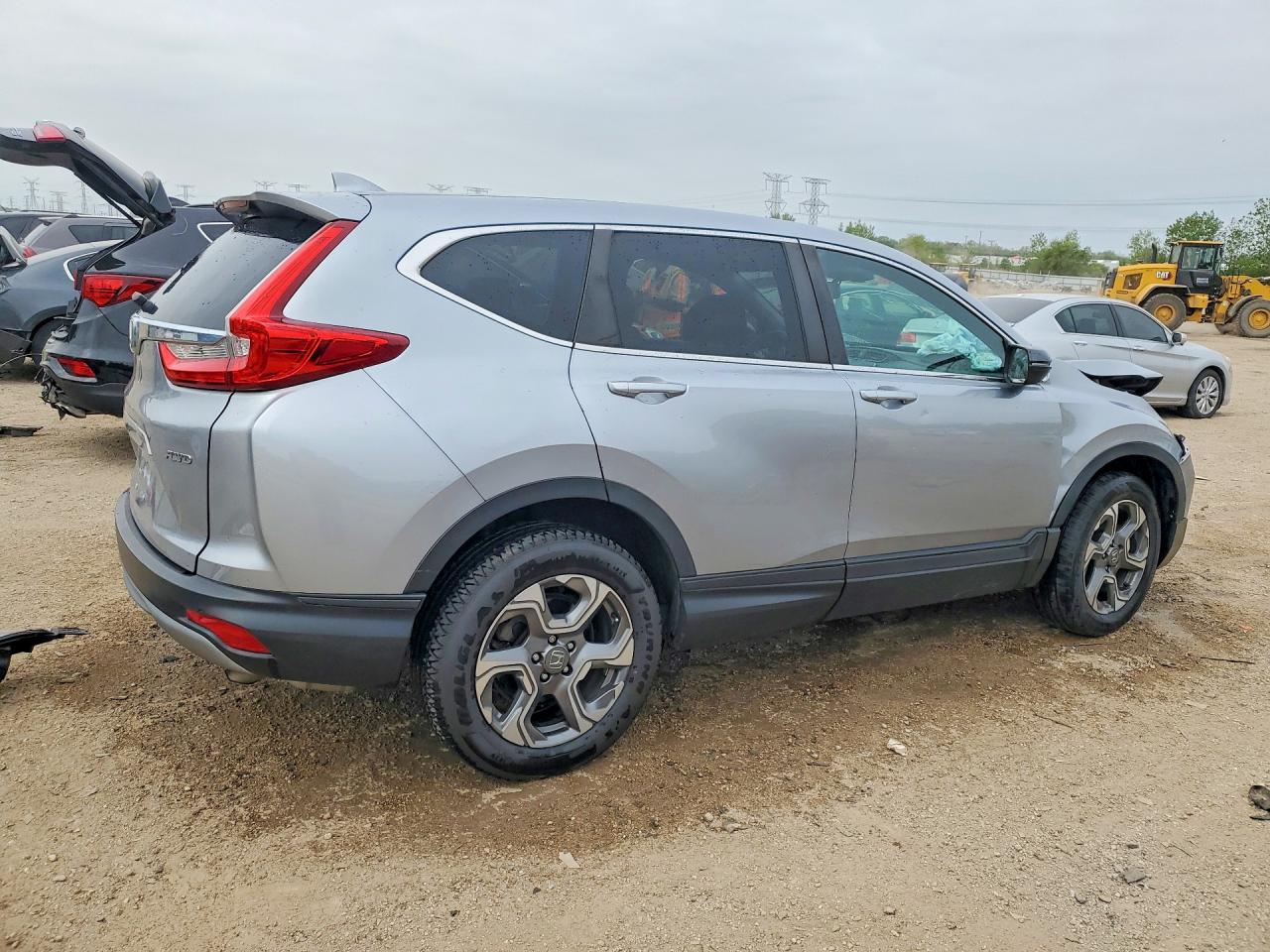 2019 Honda CR-V VIN 5J6RW2H89KL030685 COPART salvage auction — Front End, IL - SALVAGE CERTIFICATE, sold $4,300 on 2026-07-02 (photo 3)