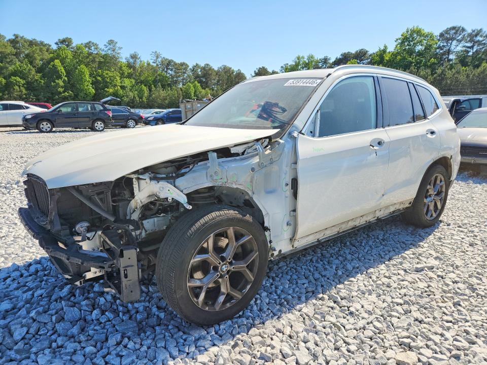 2020 BMW X3 VIN 5UXTY5C0XL9B58071 COPART salvage auction — FRONT END, Ga - Cert Of Title-Salvage, sold $6,900 on 2026-07-09 (photo 1)