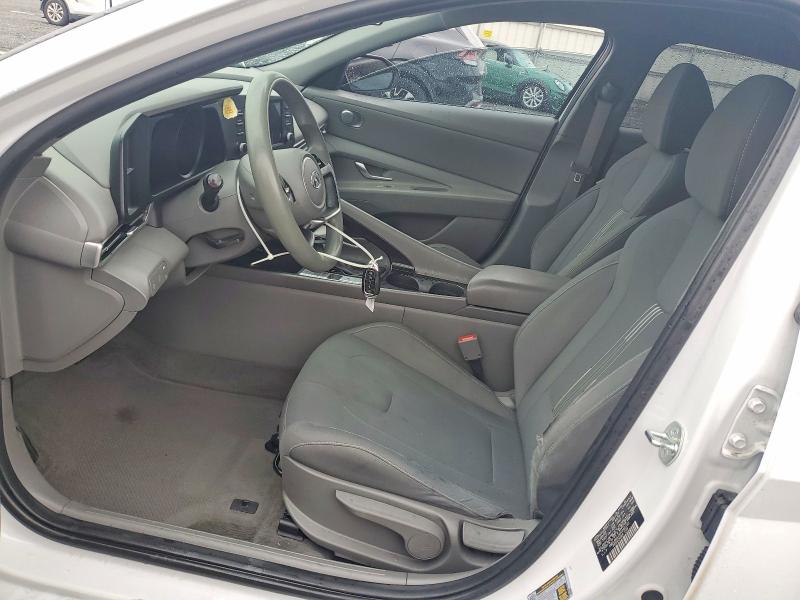 2023 Hyundai Elantra VIN KMHLM4AJ5PU055168 COPART salvage auction — FRONT END, NJ - CERT OF TITLE-SALVAGE, sold $3,850 on 2026-07-24 (photo 7)