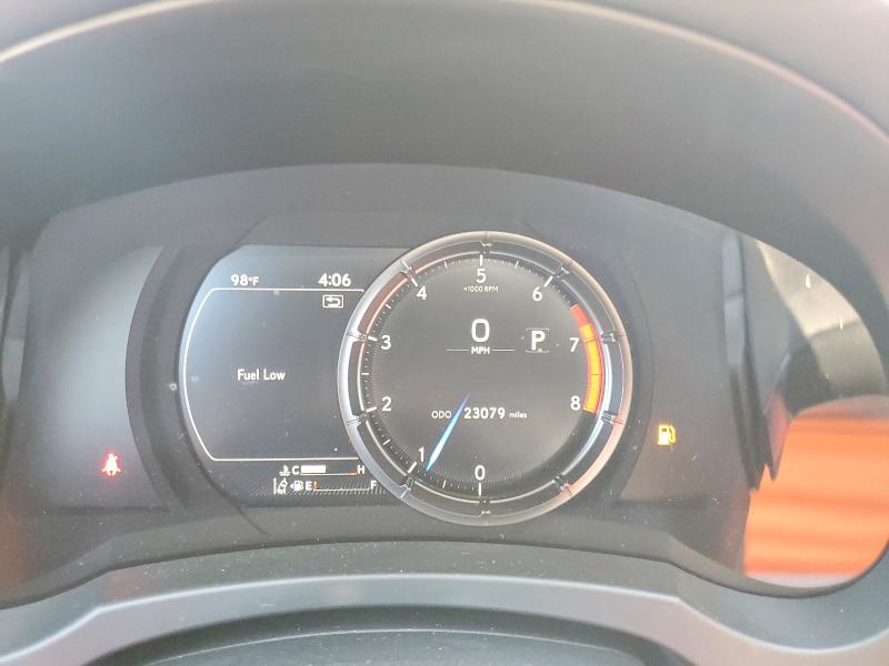 2025 Lexus Is VIN JTHGZ1E24S5038601 COPART salvage auction — FRONT END, Md - Cert Of Salvage < 75% Damage, sold $31,250 on 2026-07-20 (photo 9)
