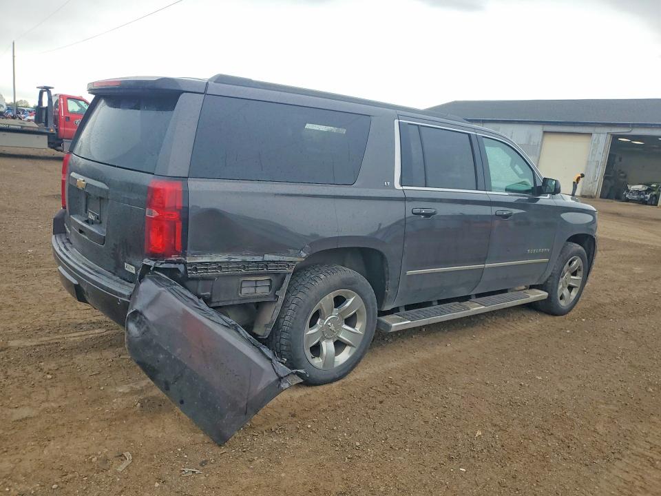 2018 Chevrolet Suburban 1500 VIN 1GNSKHKC7JR373761 COPART salvage auction — REAR END, Mi - Certificate Of Title, sold $6,200 on 2026-07-08 (photo 3)