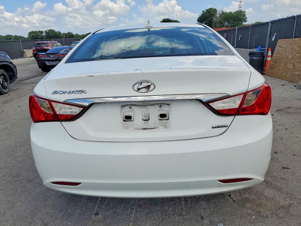 2013 Hyundai Sonata VIN 5NPEC4AC1DH694395 COPART salvage auction — FRONT END, Fl - Cert Of Title Slvg Rebuildable, sold $725 on 2026-07-14 (photo 6)